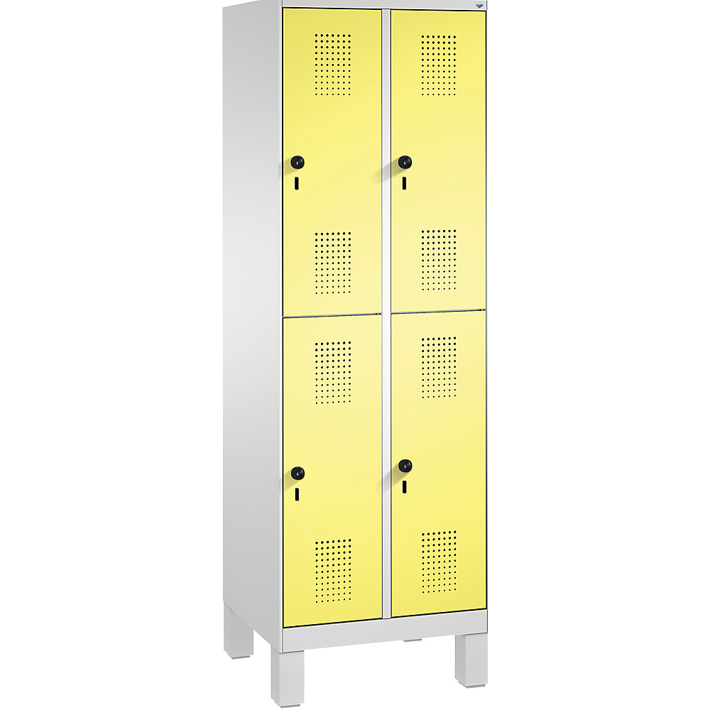 Penderie sur pieds EVOLO à deux étages