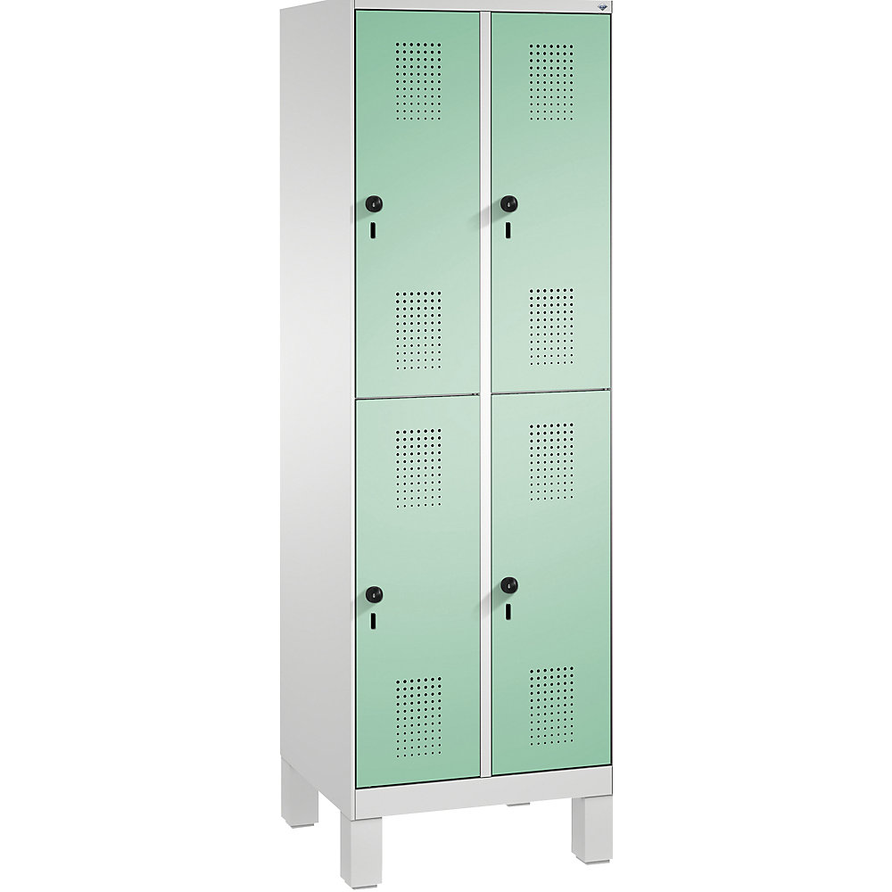 Penderie sur pieds EVOLO à deux étages