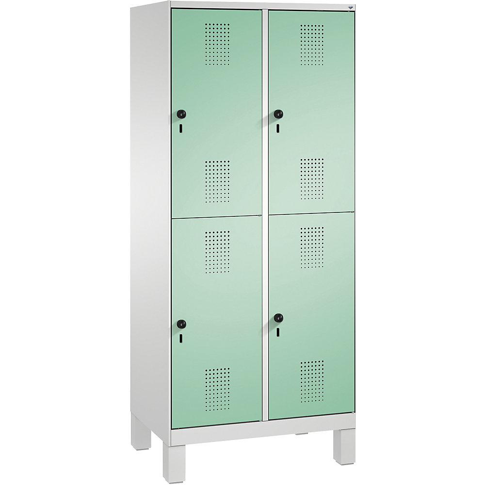 Penderie sur pieds EVOLO à deux étages