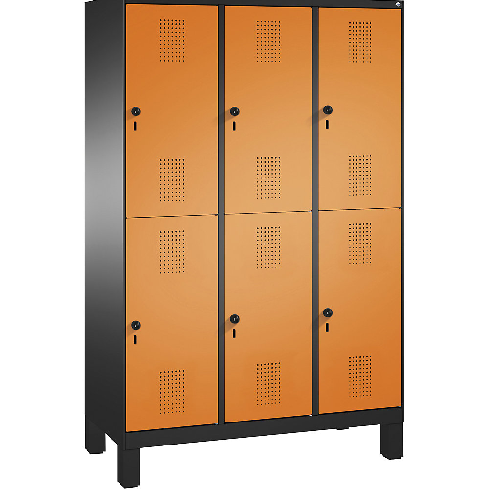 Penderie sur pieds EVOLO à deux étages