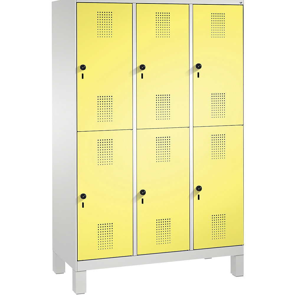 Penderie sur pieds EVOLO à deux étages