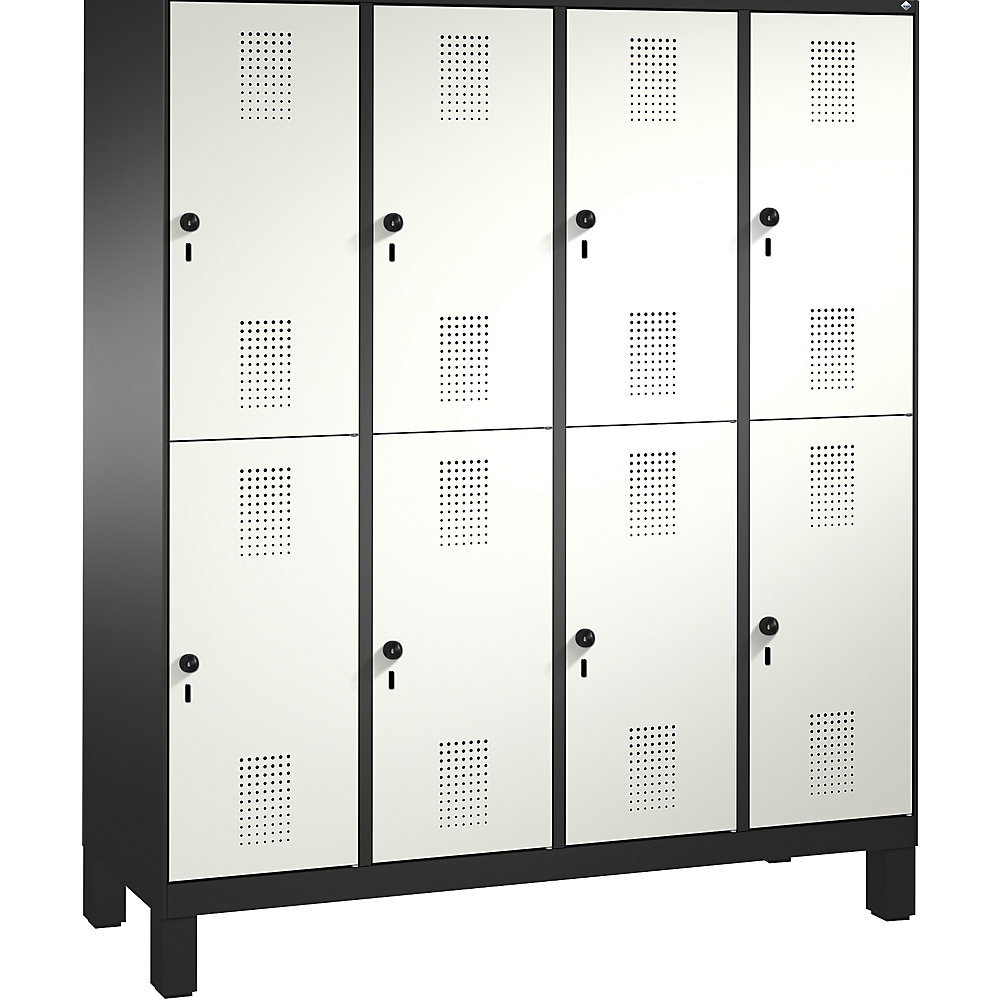 Penderie sur pieds EVOLO à deux étages