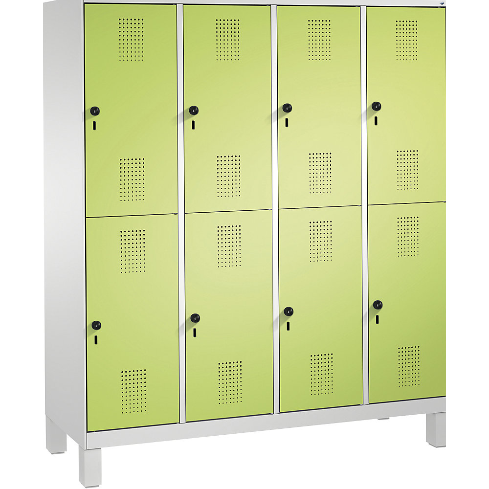 Penderie sur pieds EVOLO à deux étages