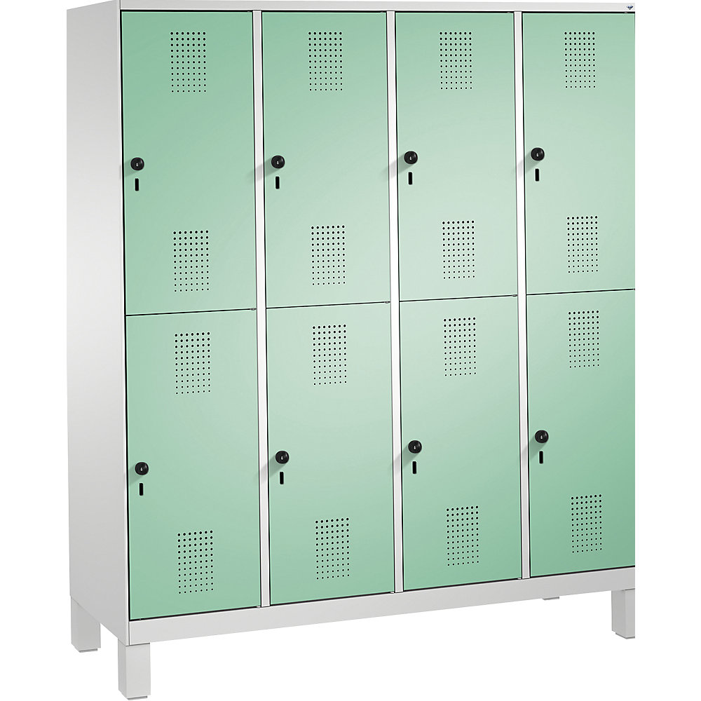 Penderie sur pieds EVOLO à deux étages