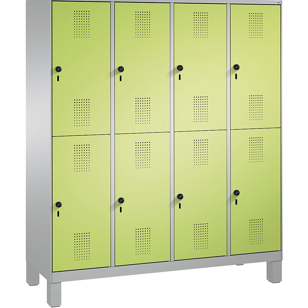 Penderie sur pieds EVOLO à deux étages