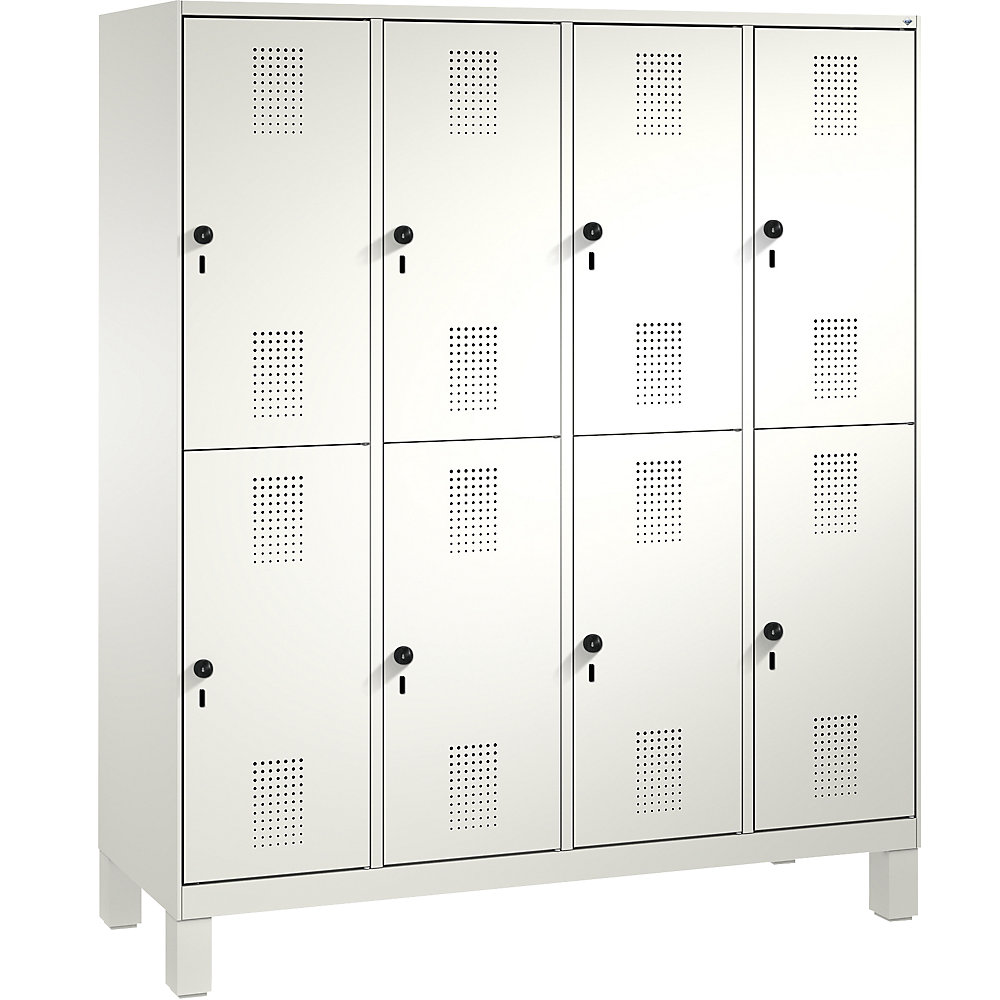 Penderie sur pieds EVOLO à deux étages