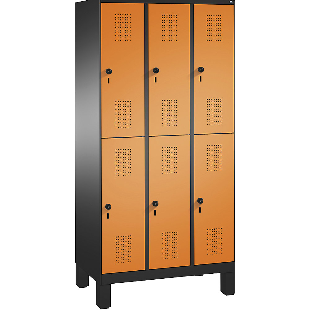 Penderie sur pieds EVOLO à deux étages