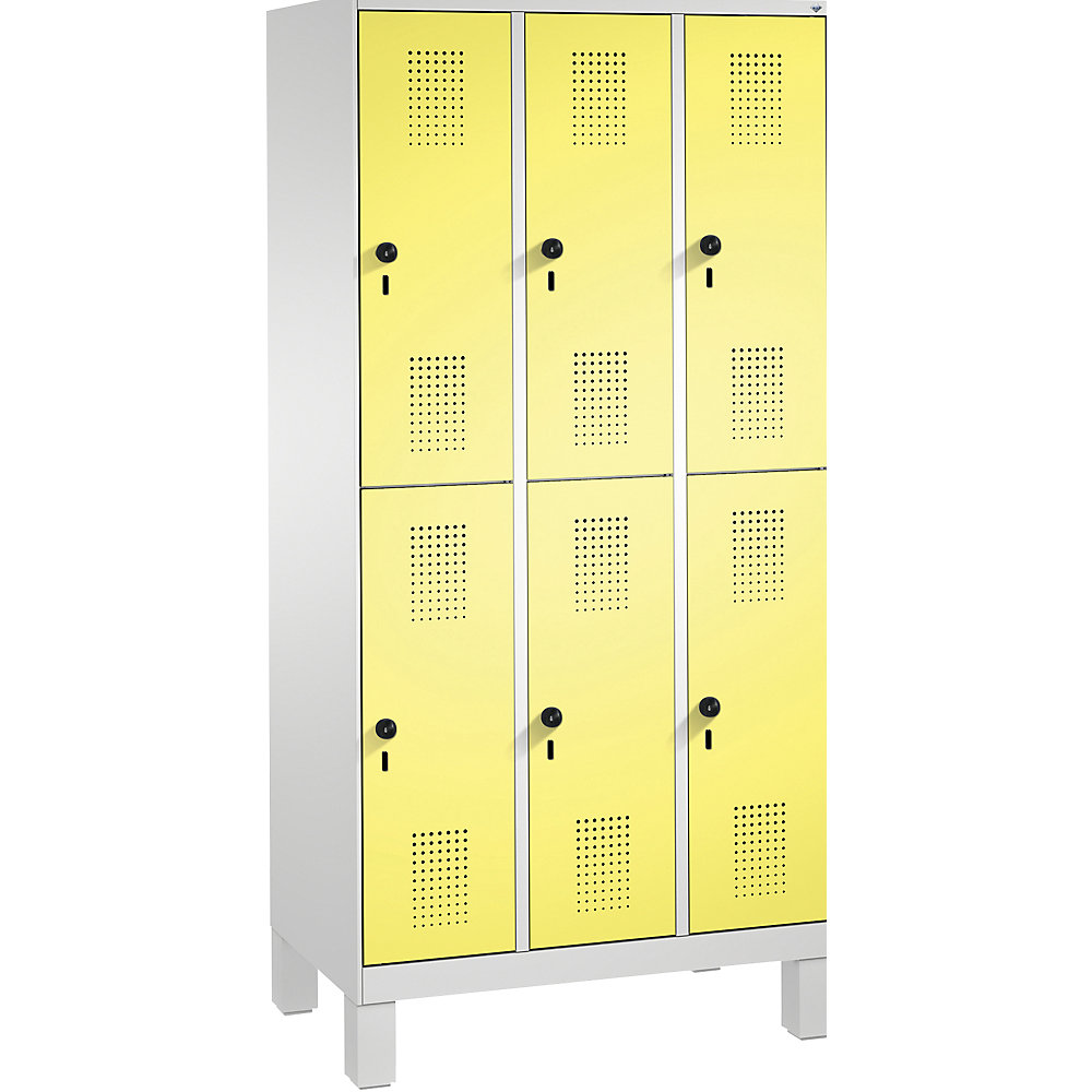 Penderie sur pieds EVOLO à deux étages