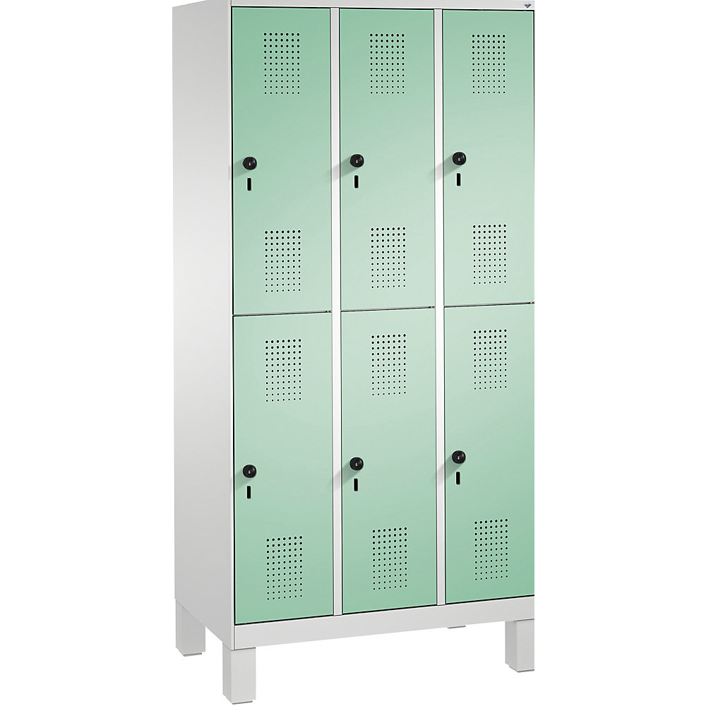 Penderie sur pieds EVOLO à deux étages