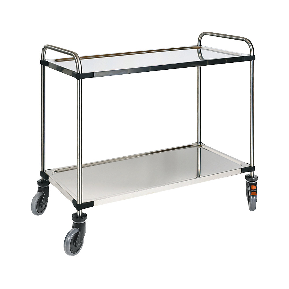 Chariot à plateaux en inox VARITHEK SERVO+