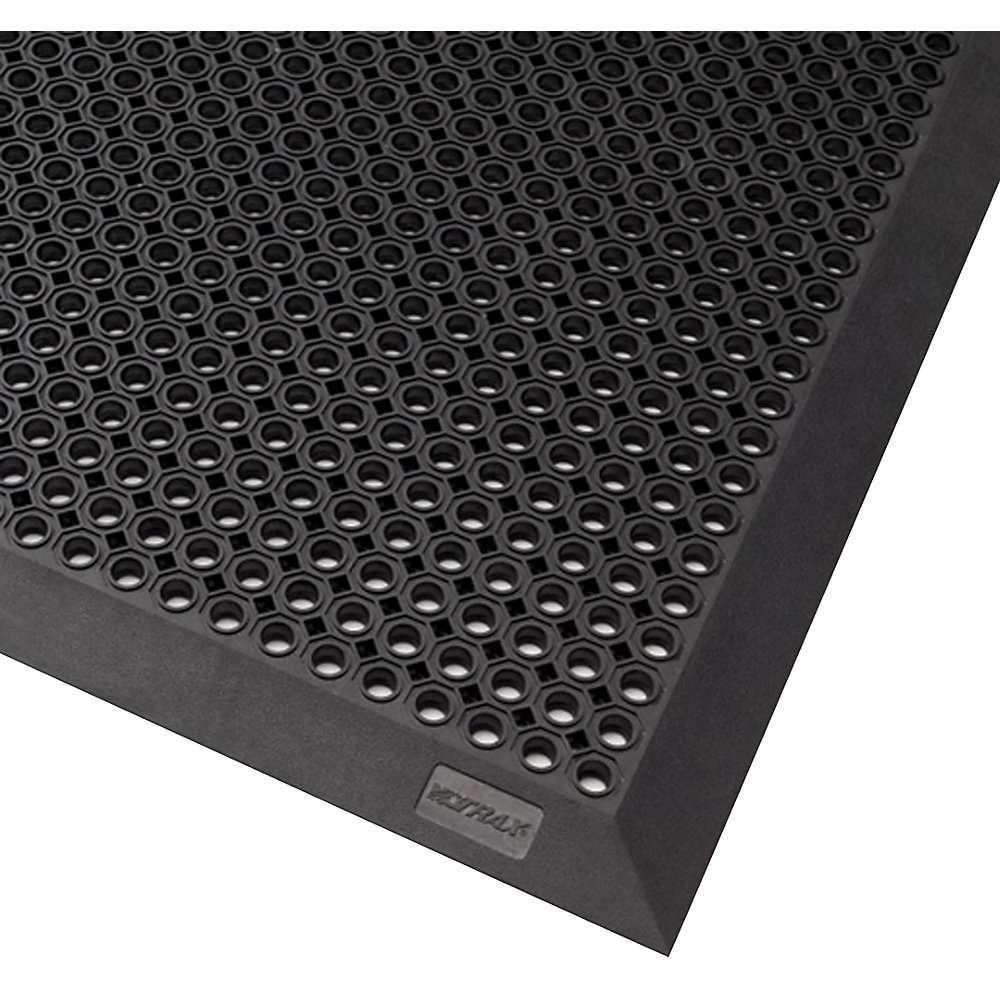 Schmutzfangmatte, rollstuhlgeeignet, schwarz, LxB 1800 x 1200 mm NOTRAX 2