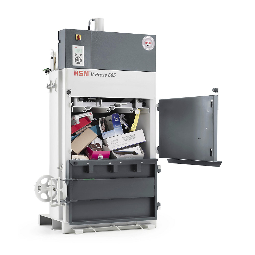 HSM Vertical Baler Double Door 400V 2