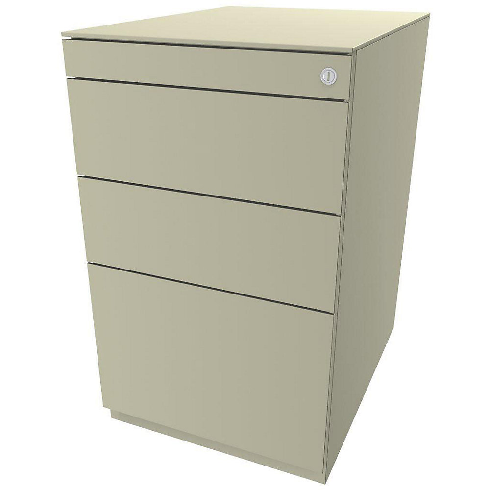 Caisson fixe Note™, avec 2 tiroirs universels, 1 tiroir pour dossiers suspendus