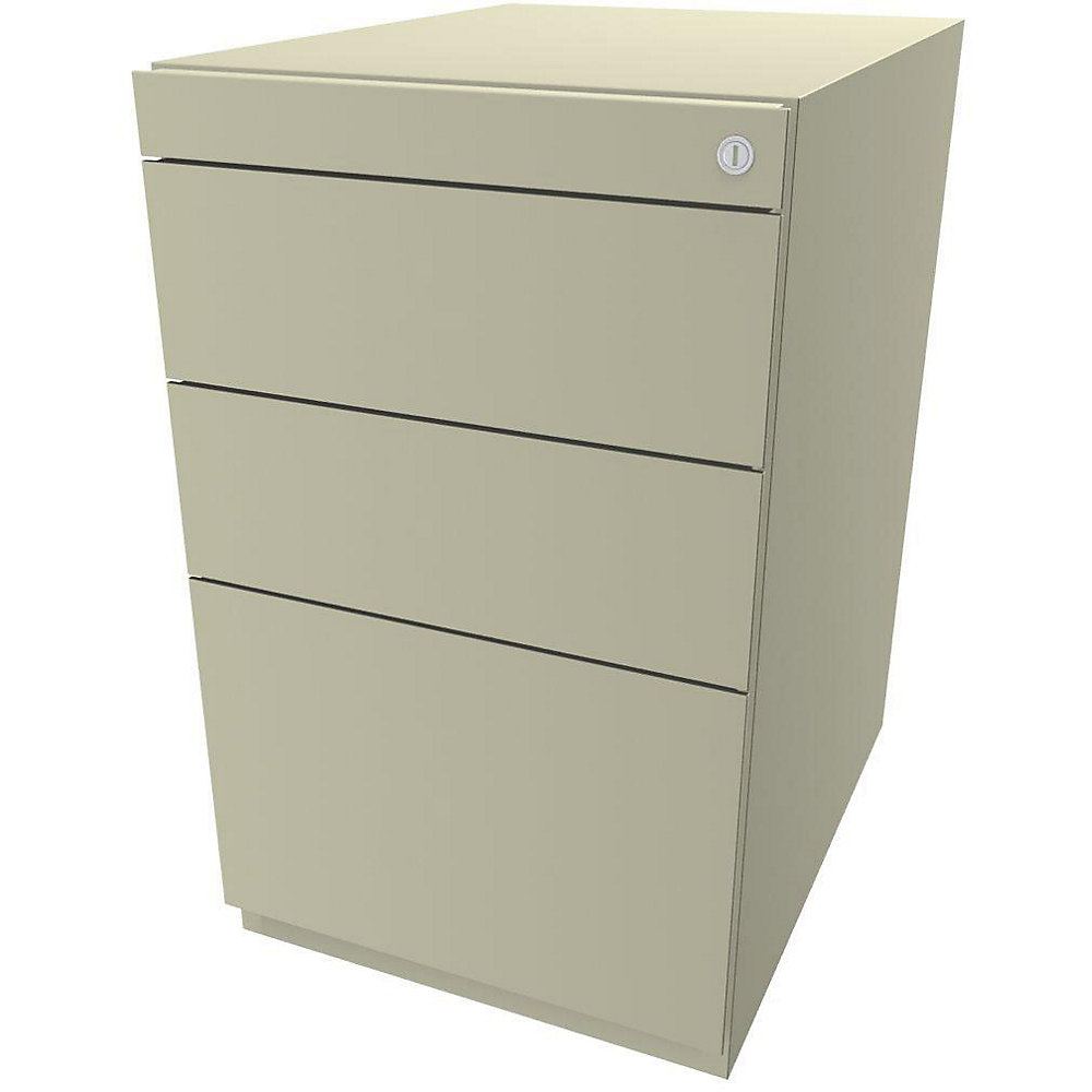 Caisson fixe Note™, avec 2 tiroirs universels, 1 tiroir pour dossiers suspendus