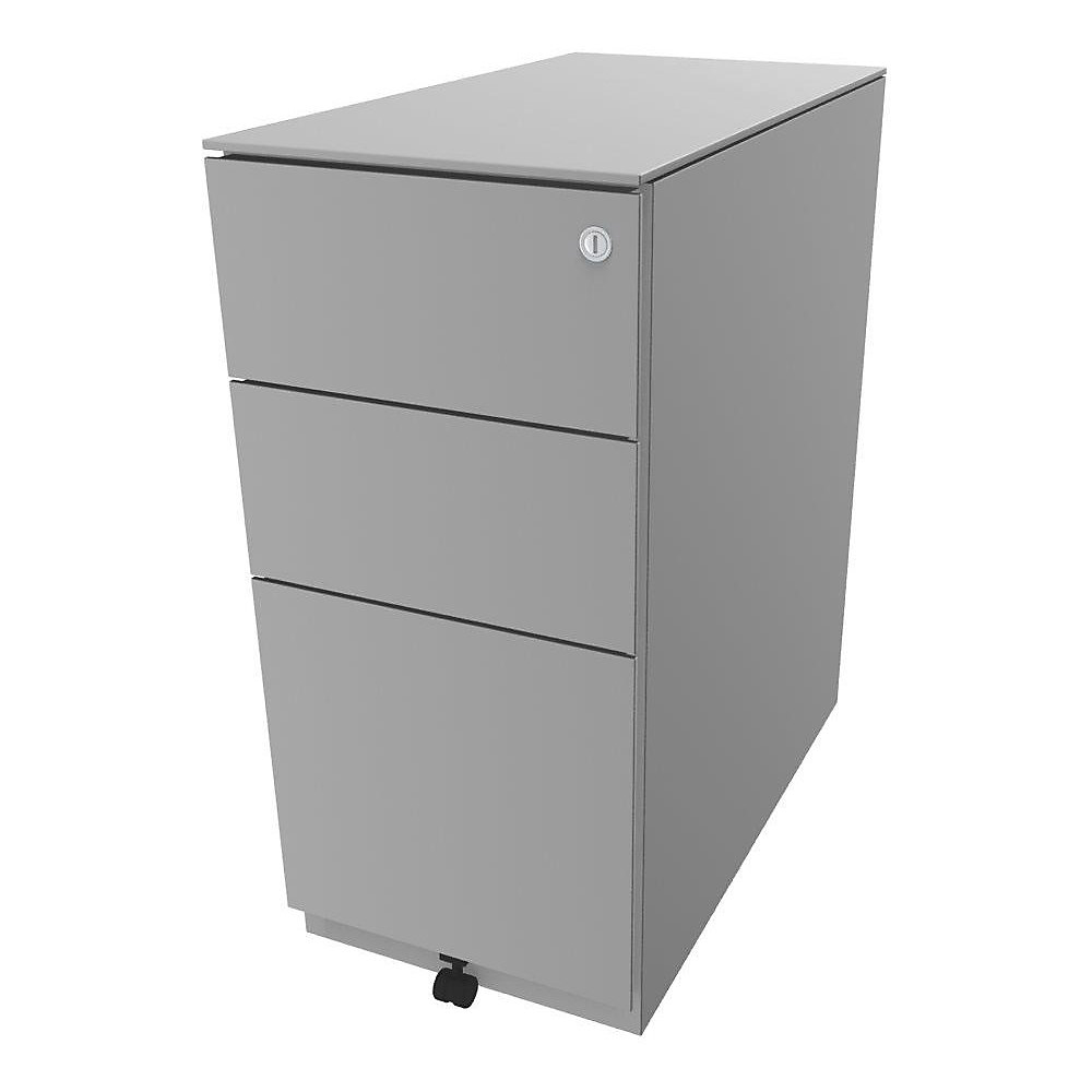 Caisson roulant Note™, avec 2 tiroirs universels, 1 tiroir pour dossiers suspendus