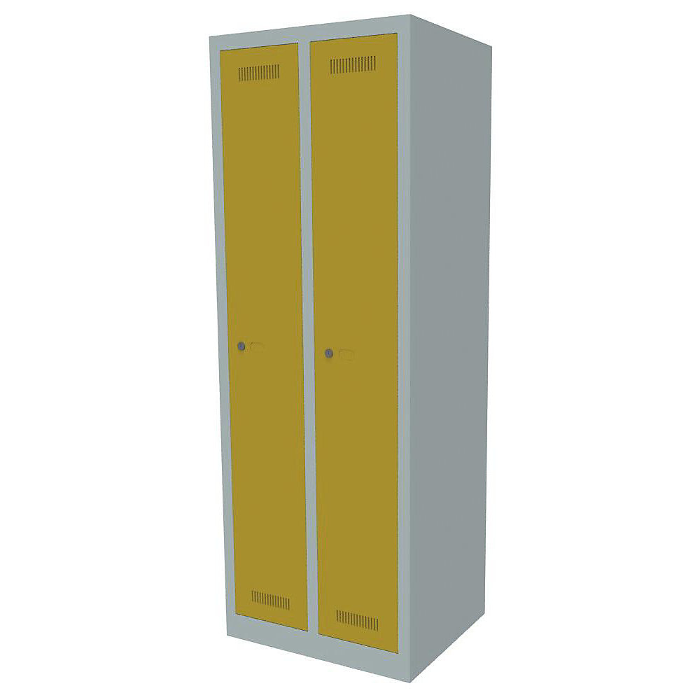 Penderie MonoBloc™, largeur compartiments 248 mm, un niveau