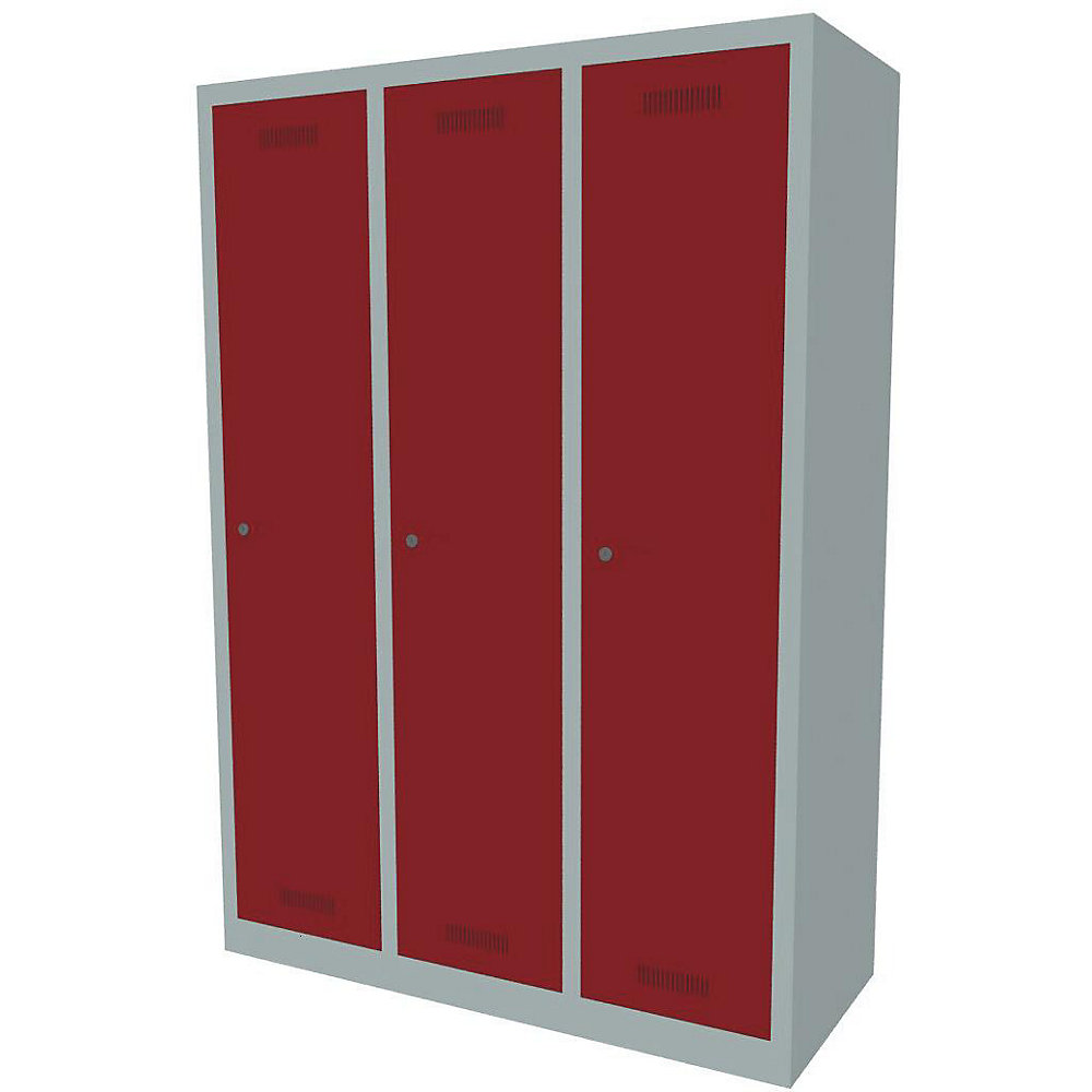 Penderie MonoBloc™, largeur compartiments 348 mm, un niveau