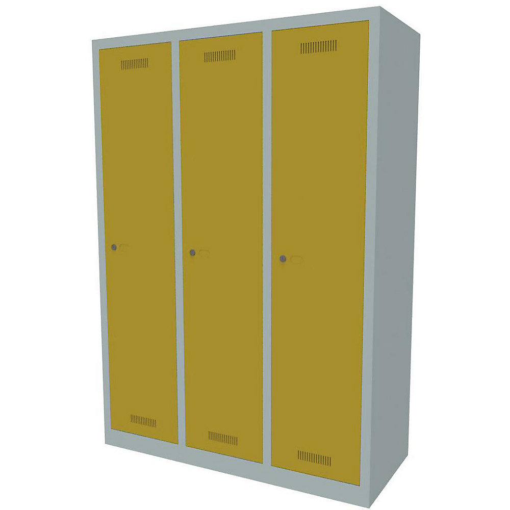 Penderie MonoBloc™, largeur compartiments 348 mm, un niveau