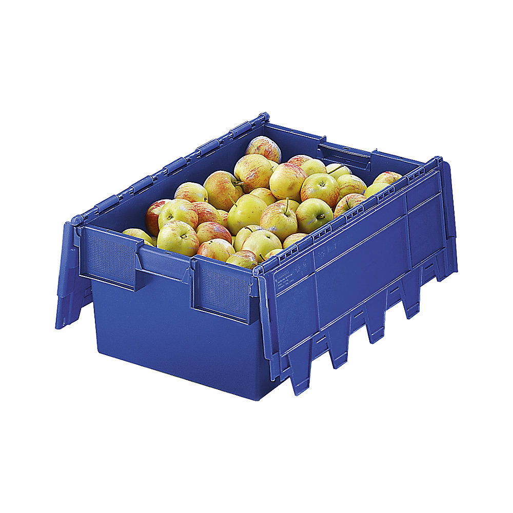 Bac gerbable universel à couvercle rabattable