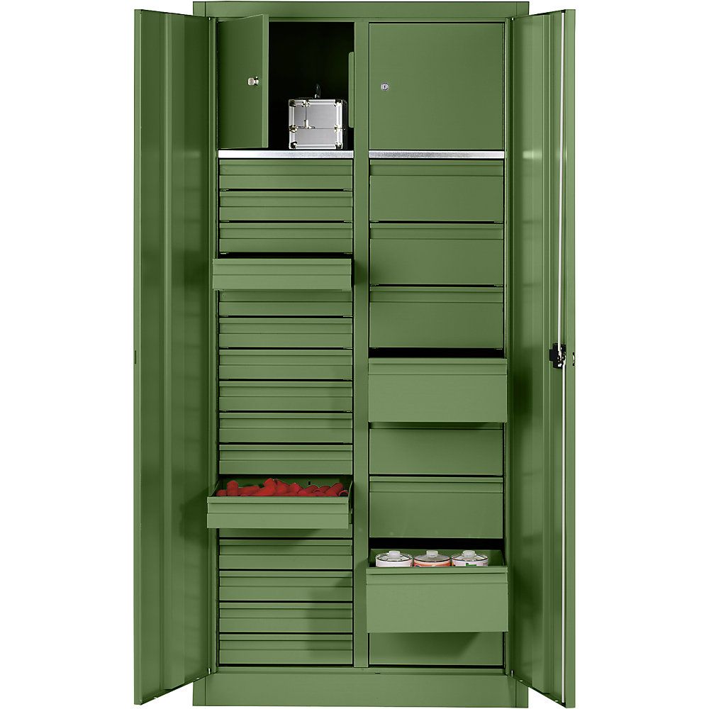 Armoire d'atelier en tôle d'acier