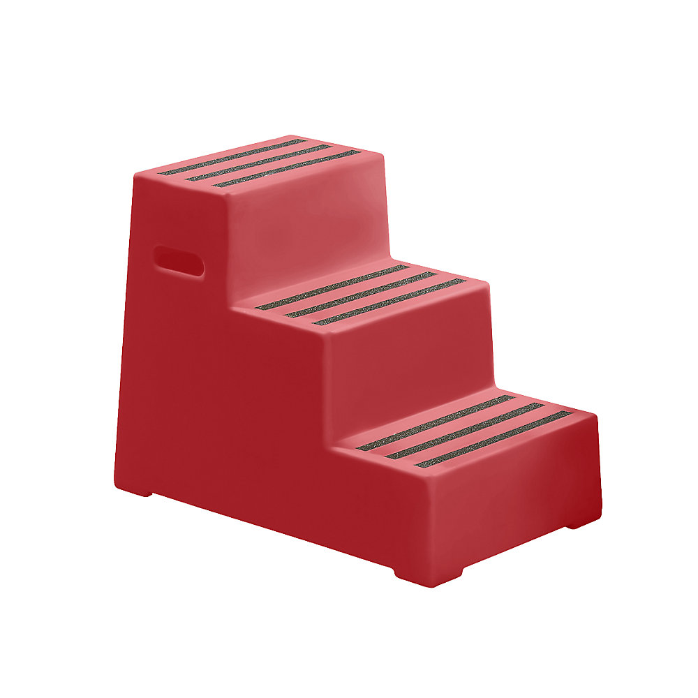 Escabeau en plastique à marches antidérapantes