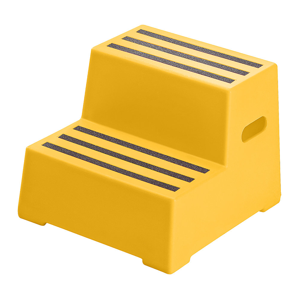 Escabeau en plastique à marches antidérapantes