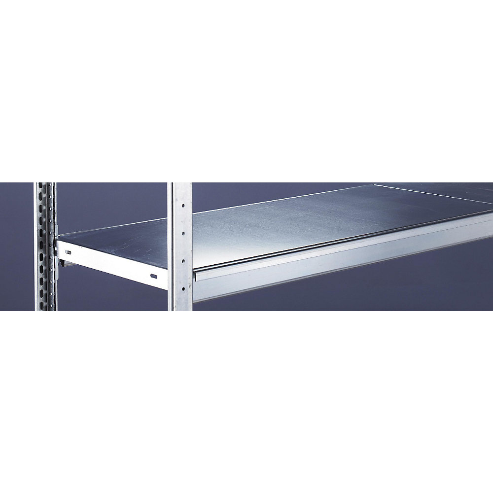Weitspannregal, gesteckt, HxBxT 3000 x 2000 x 400 mm, Stahlböden, Anbauregal SCHULTE 2