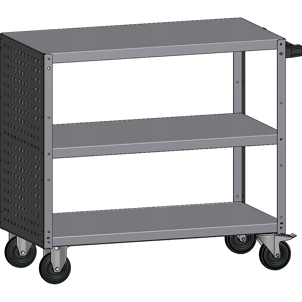Chariot de montage à 3 tablettes