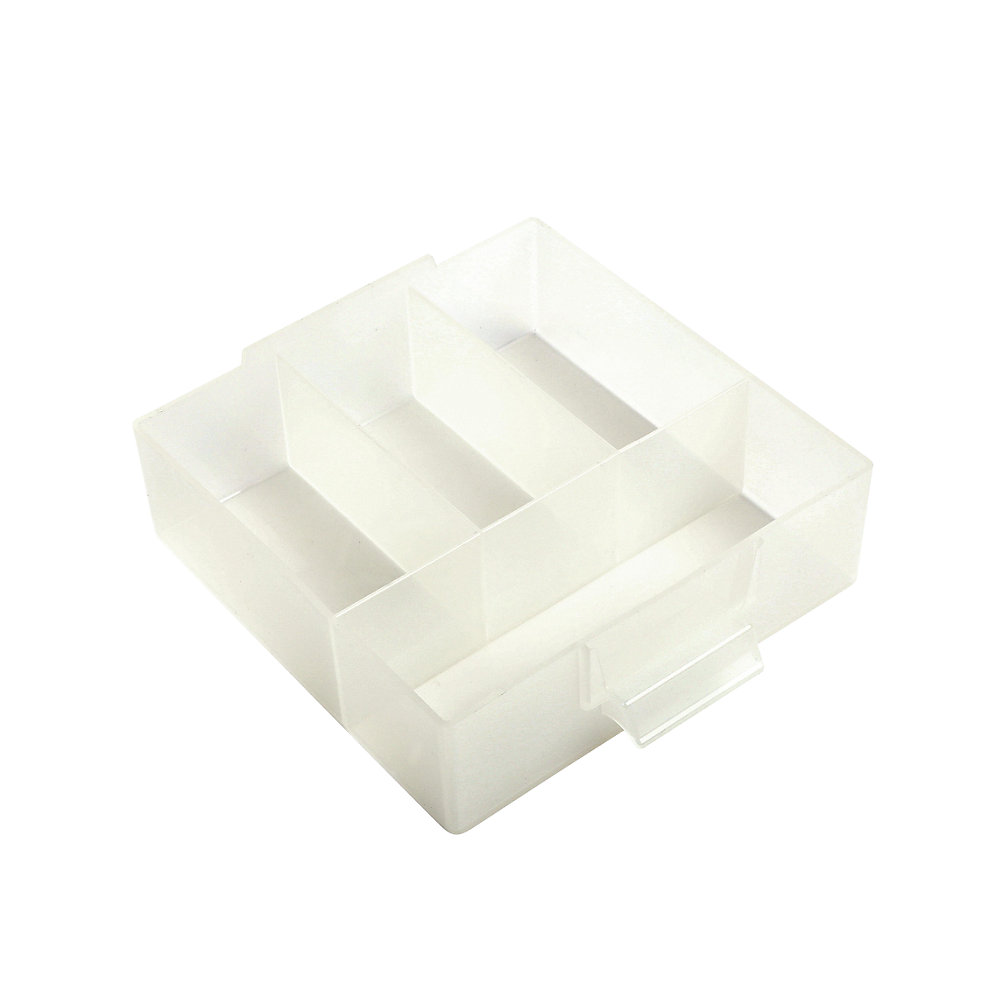 Tiroir transparent en polypropylène