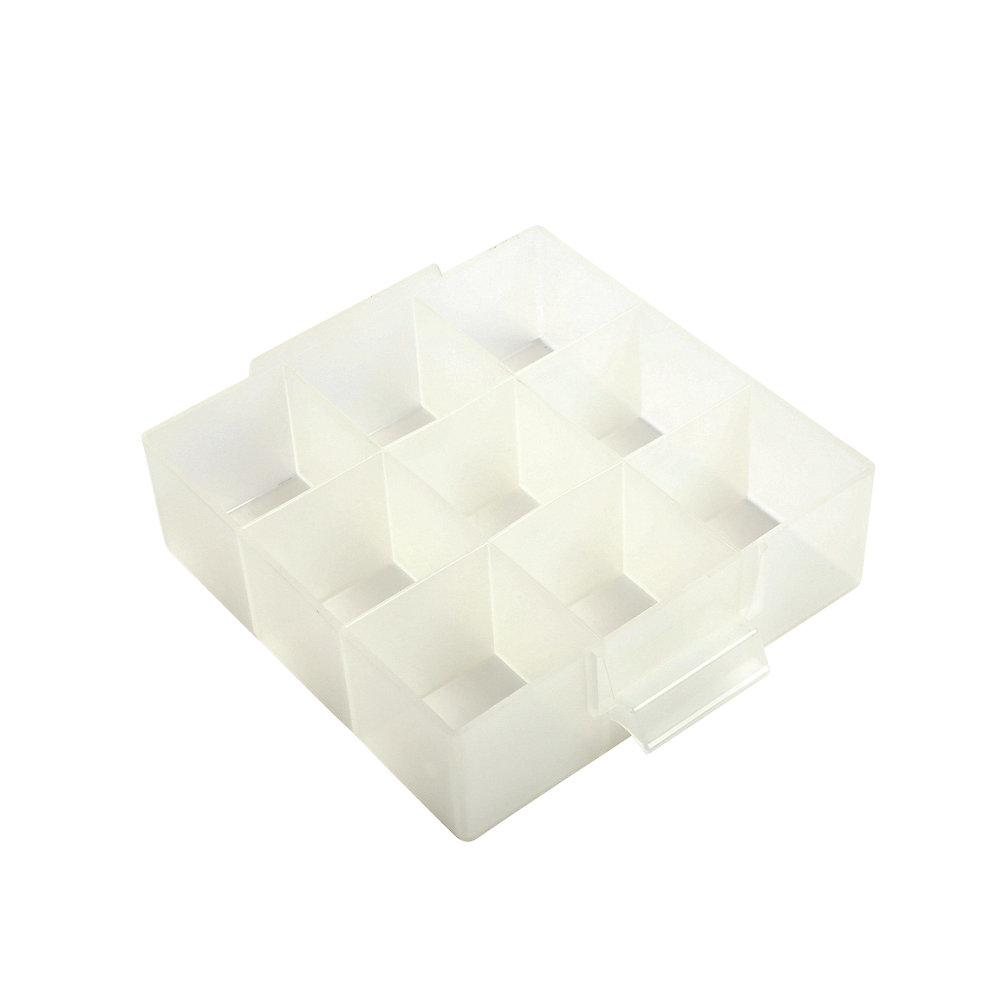 Tiroir transparent en polypropylène