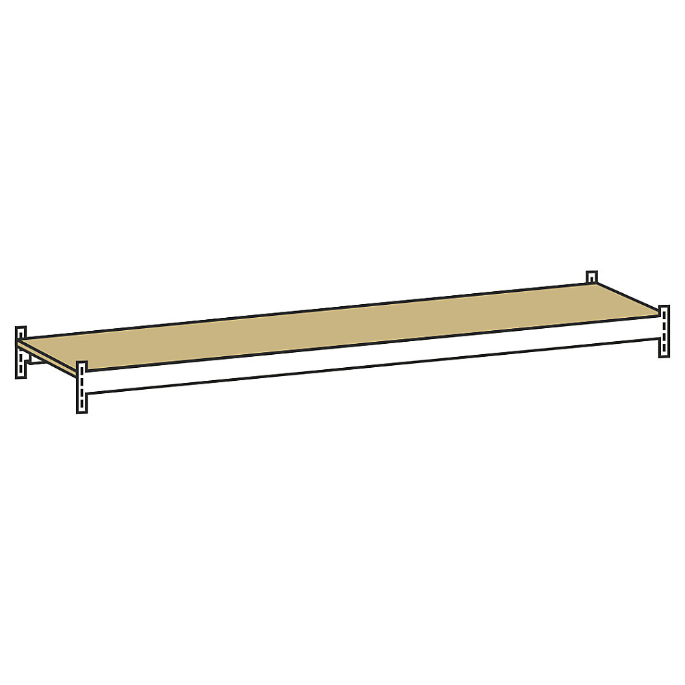 SCHULTE Niveau supplémentaire en aggloméré, largeur h.t. 2250 mm, profondeur 400 mm