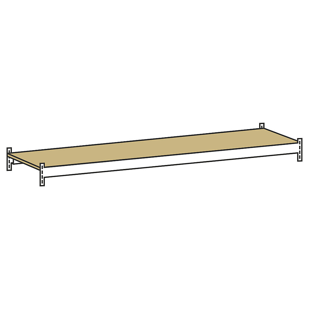 SCHULTE Niveau supplémentaire en aggloméré, largeur h.t. 2250 mm, profondeur 500 mm