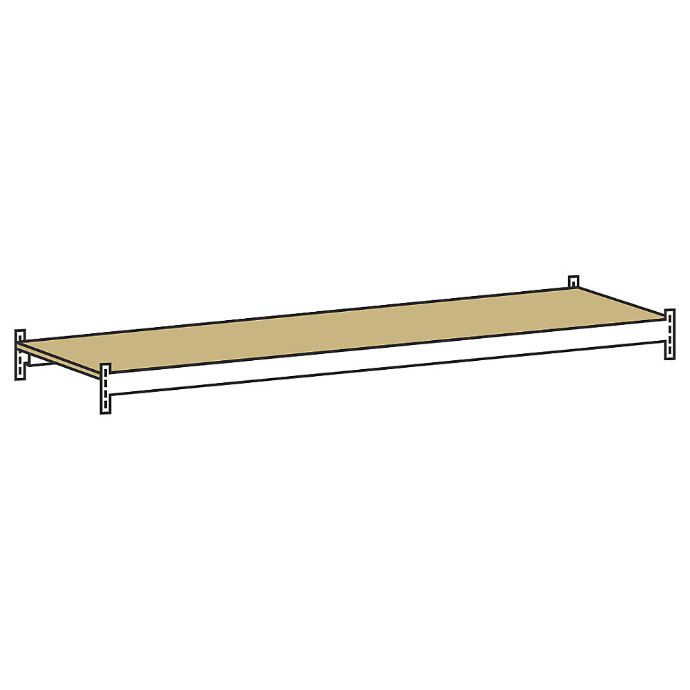 SCHULTE Niveau supplémentaire en aggloméré, largeur h.t. 2250 mm, profondeur 600 mm