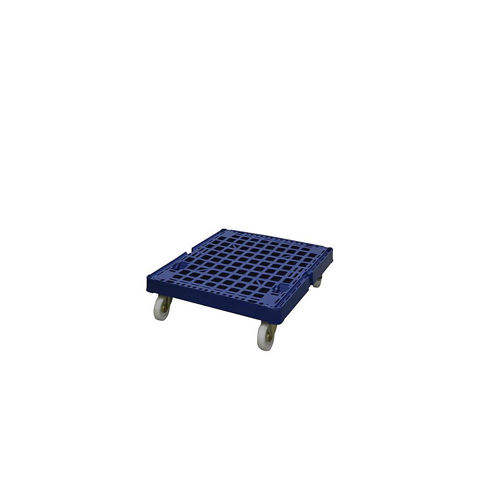 Socle roulant en plastique