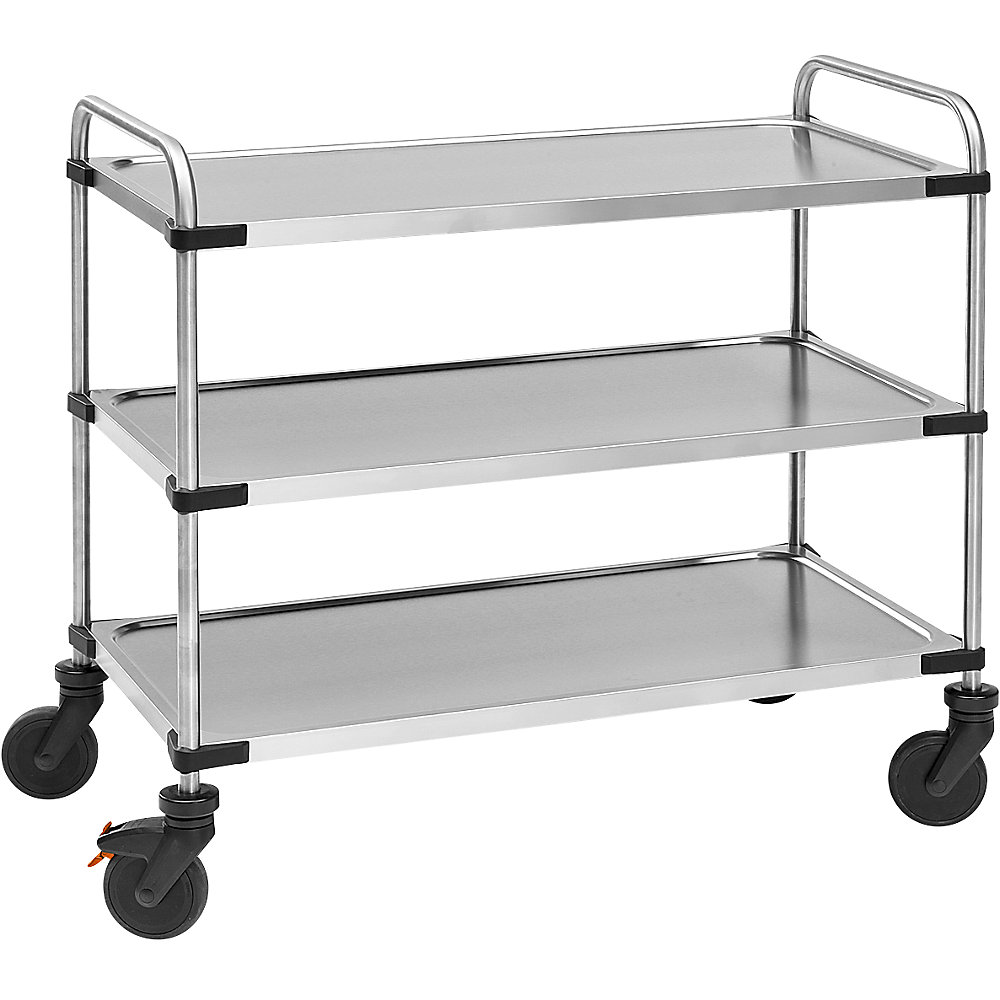 Chariot de service en inox 640-RL