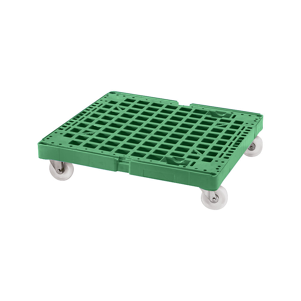 Socle roulant en plastique