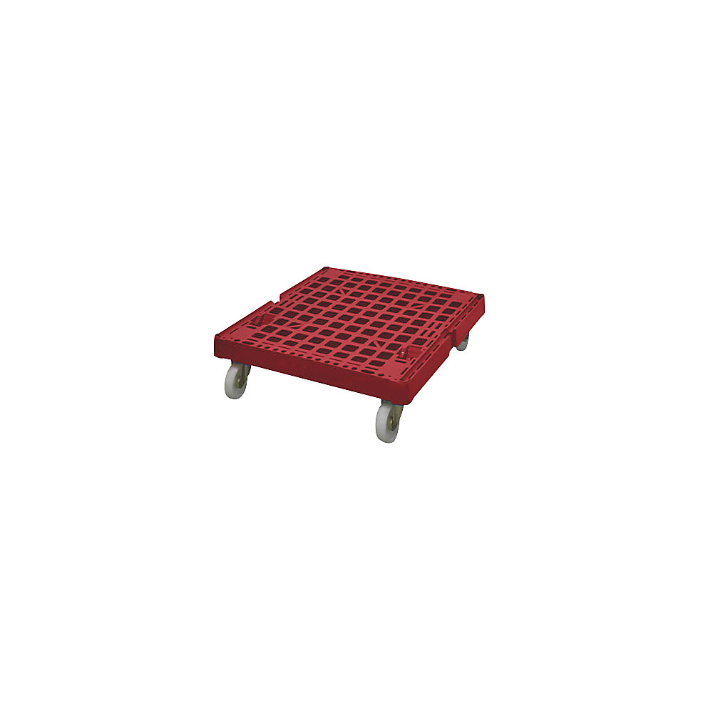 Socle roulant en plastique