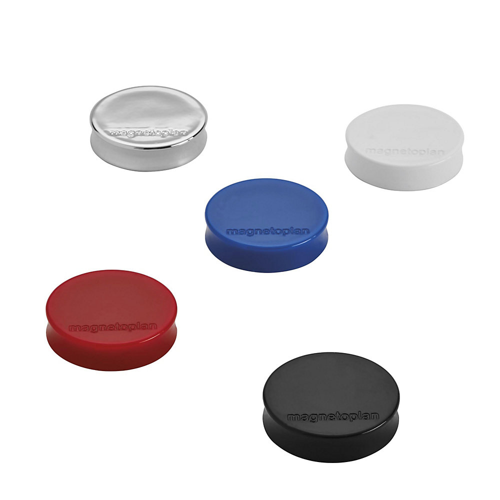Ergo-Magnet, Ø 30 mm, VE 60 Stk, felsgrau magnetoplan 2