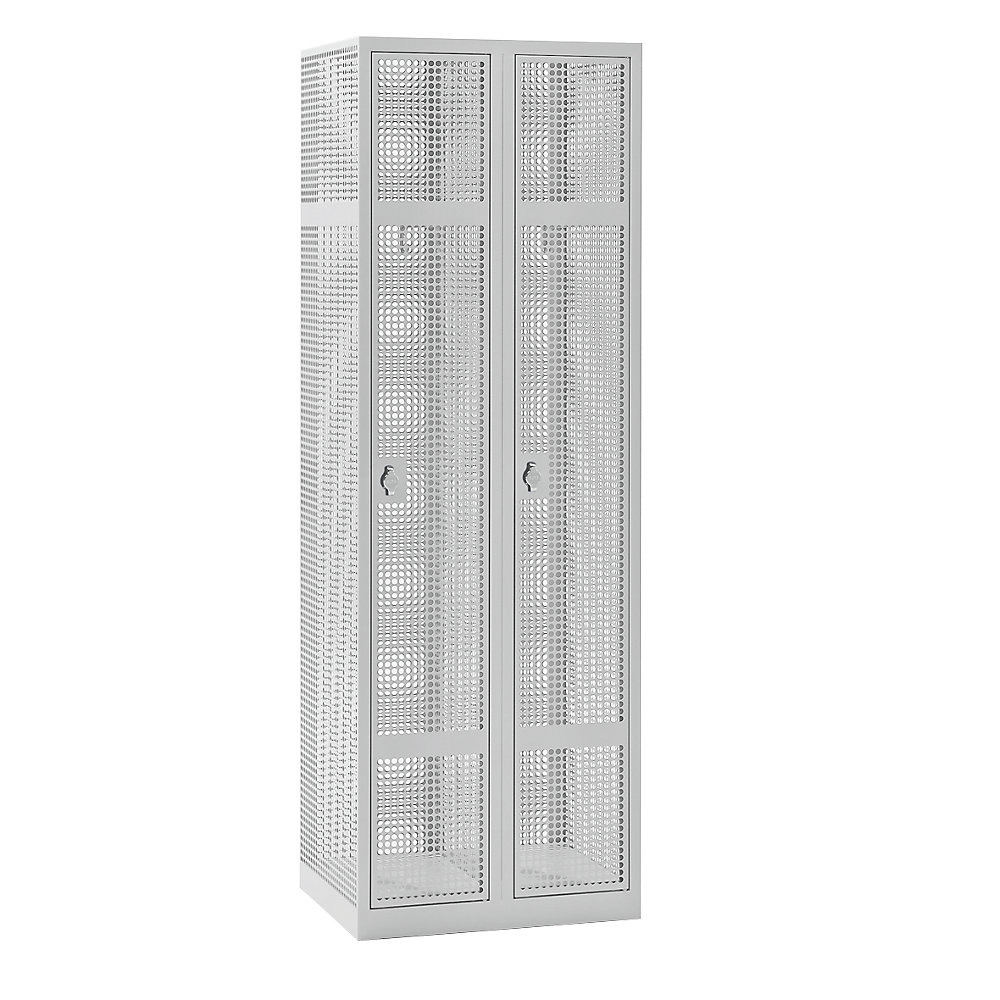 Vestiaire en tôle perforée