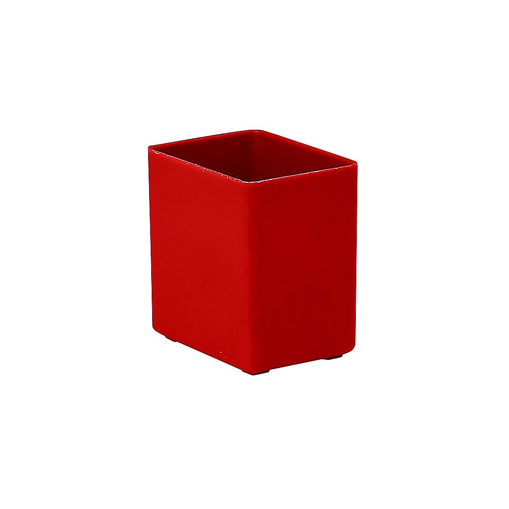 Godet de compartimentation pour tiroir, L x l x h 53 x 40 x 54 mm, lot de 64, rouge