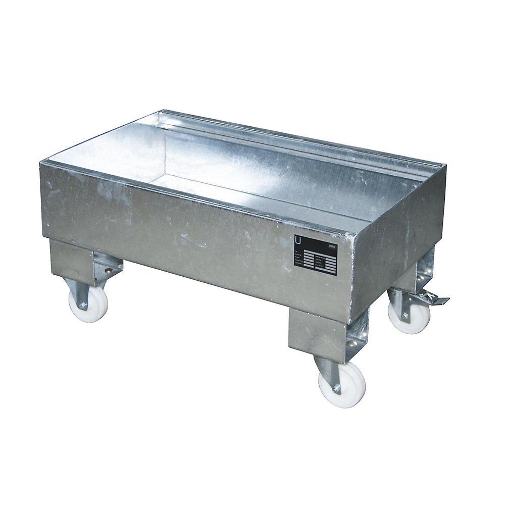 Cuve de rétention en acier pour fût de 60 l