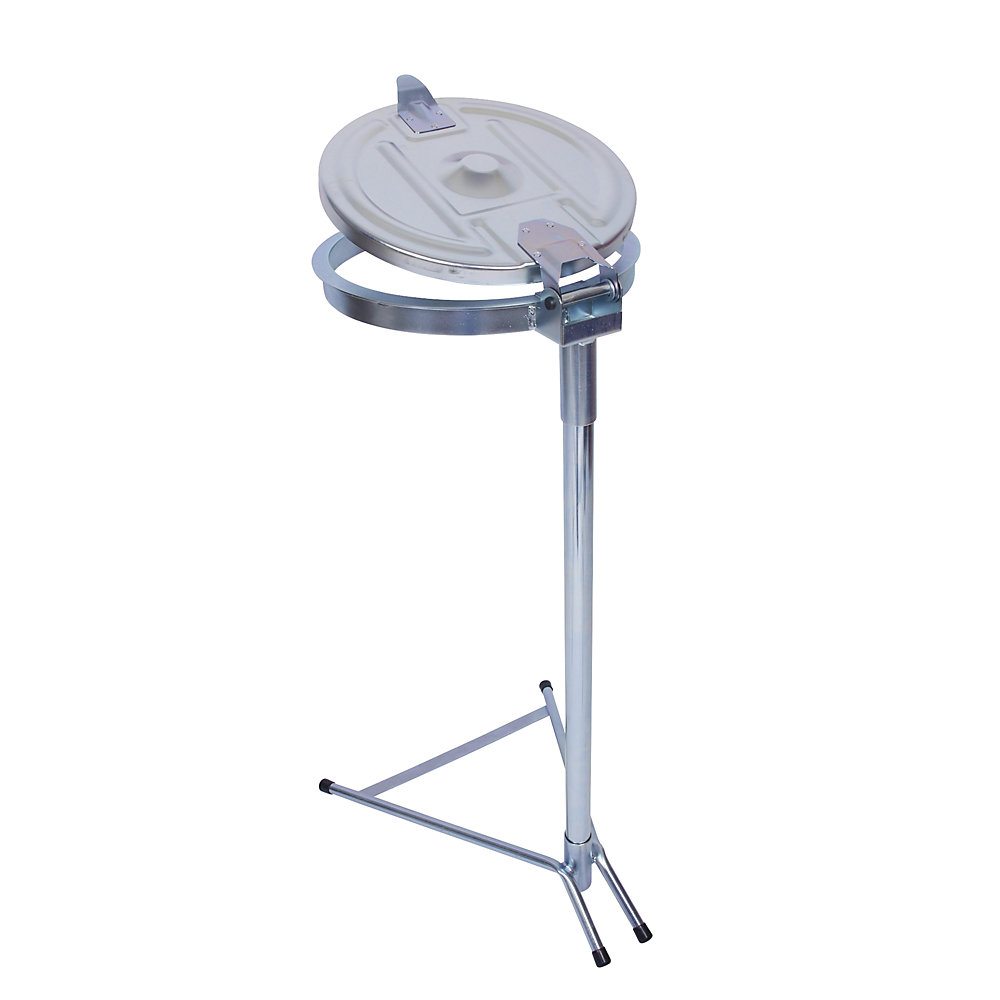 Kaiserkraft Pedal Bin Bag Stand Galvanized 120L 2