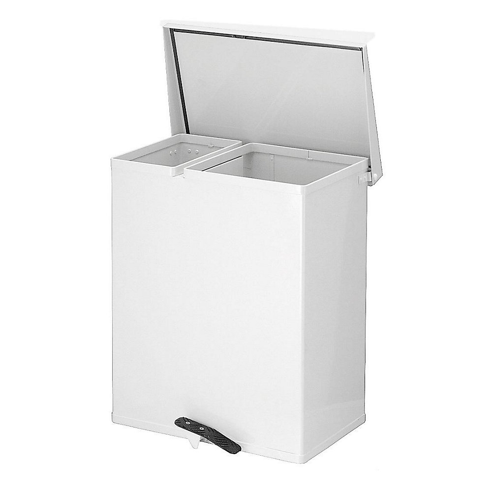 Collecteur de déchets à pédale en aluminium