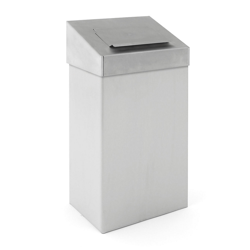 Collecteur de déchets à couvercle de discrétion