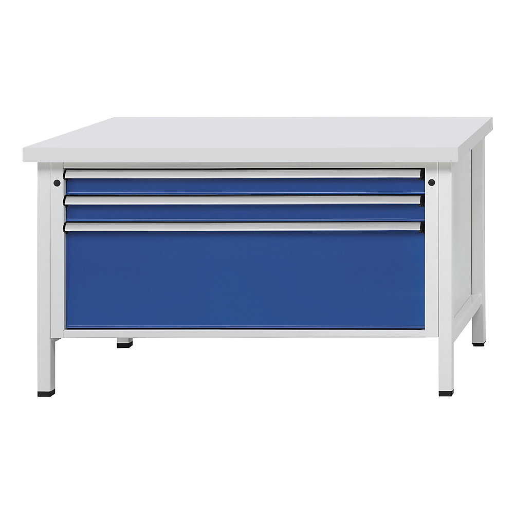 Établi avec tiroirs XL/XXL, sur piétement