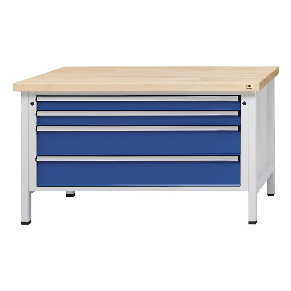 Établi avec tiroirs XL/XXL, sur piétement