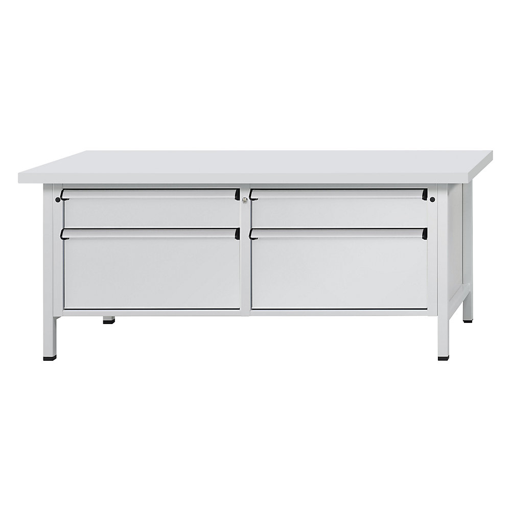 Établi avec tiroirs XL/XXL, sur piétement