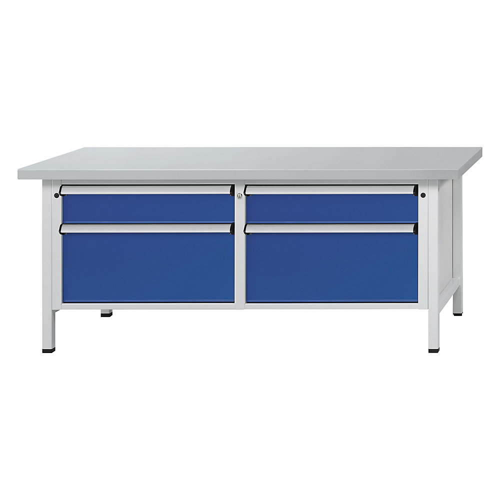 Établi avec tiroirs XL/XXL, sur piétement