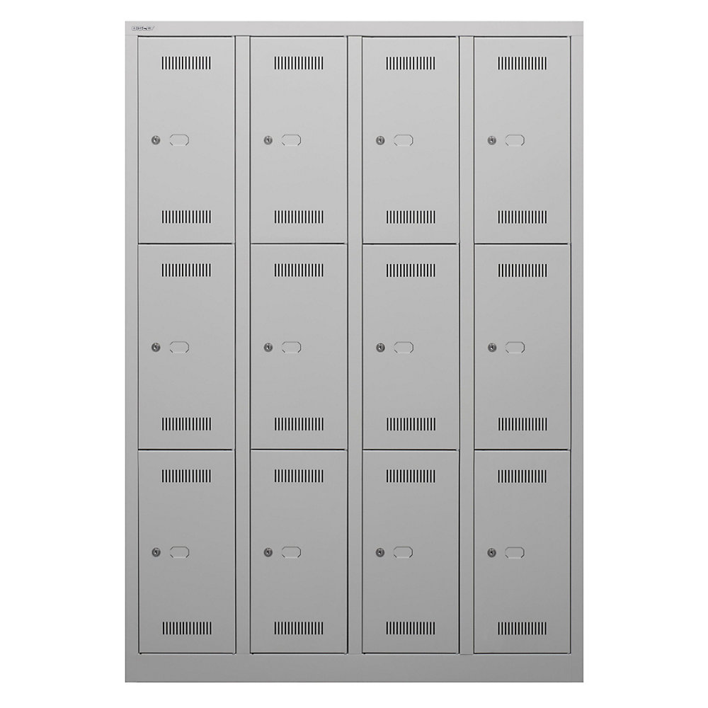 Vestiaire multicases MonoBloc™, 3 casiers par compartiment