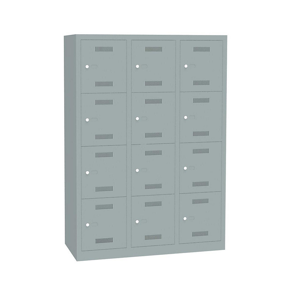 Vestiaire multicases MonoBloc™, 4 casiers par compartiment